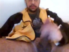 Sexy Str8 Danish Monstercock cums on a paper towel #27 2