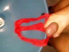 Cum on my not my sister thong