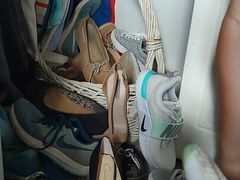 Stepsister&#039;s vans and nikes get fucked.