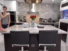 Silver Fox Daddy Bareback Fucks Stepson