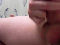 Shemale cumshot