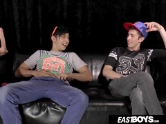 Buddies giving handjobs and blowjobs to each other - Eastboys