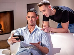 Deep butt fucking in a scene with Nic Sahara and Matt Lockwood