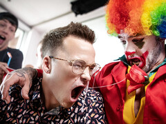 Party turns quite intimate for the birthday boy