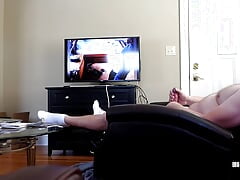 Shooting A Load While Watching Myself