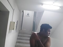 Nude in public