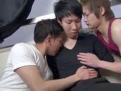 weenie deep throating japanese 3way