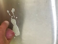 Cum at work