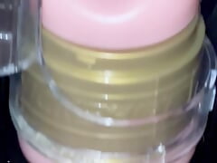 First Fleshlight quickshot cum shot
