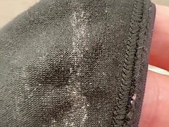 Sweet used panties of my wife with cum