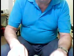 grandpa cum on cam