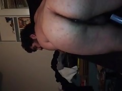 me playing with my ass