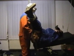 Bearded Daddy Barebacks Worker