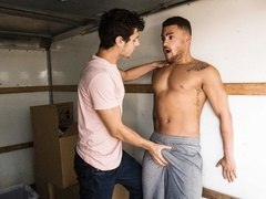 Public interracial with Kaleb Stryker and Beaux Banks