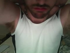 guy with hot hairy pits