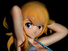Lucy Heartfilia figure bukkake by FL 75