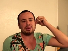Fabulous amateur gay clip with Fetish, Spanking scenes