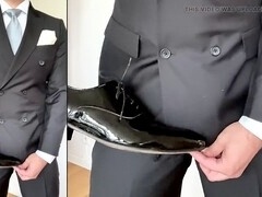 Cum in suit, hd videos, suit jerk
