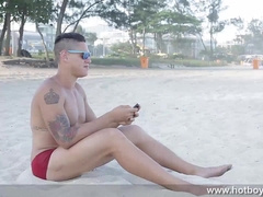 red-hot waiter kneed me prick