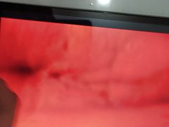 Cum on ex girlfriend's video