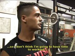 Gym Instructor Marcos Cabo Helps Newcomer Luke to Feel at Home