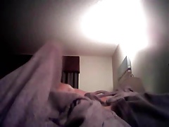 rubbing my hard cock