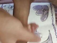 Cum on paper