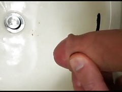 Cumming in the sink 2