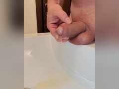 Sounding My Cock And Piss While Sounding