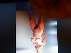 Cum tribute for sexy Myriam