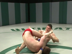 Gay wrestling fuck: Cameron Adams and Martin Lorenzo