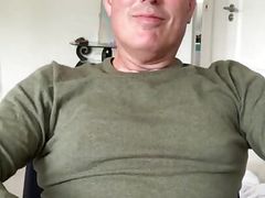 Intense jerk-off and cum at home