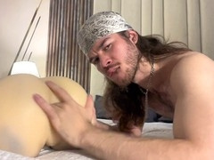 Youthful doll gets down with dads in gay prison