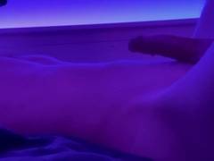 Tummy bulbous youngster getting shag by fuck stick machine