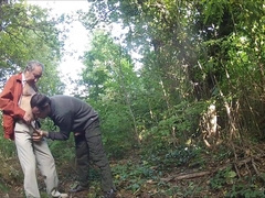 GRANDPARENTS IN THE WOODS 252