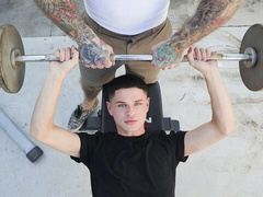 Twink Dylan Hayes dominated by daddy Jack Dixon