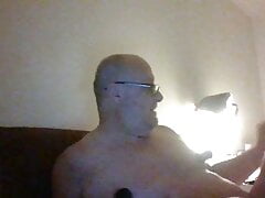 Me, Micha having my cunt stretched open a little......