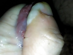 Stiffening close-up dick