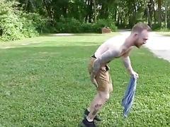 Nasty guys fucking all over the neighborhood