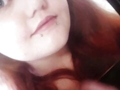 BBW red head cum tribute