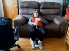 huge toy anal play 6