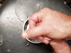 Jerking off and cumming