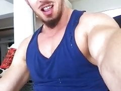Letting my load fly into my face  :)