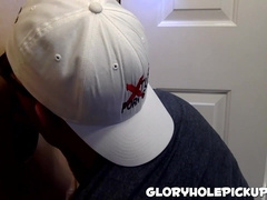 Lustful guy went back to his favorite place to suck a ramrod