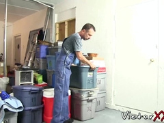 Daddy in solo action, with masturbation and sex toys