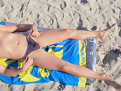 It is awesome to walk around with a hard cock on a public beach.