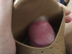 Milf's mule sandals cumshot