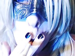 Hot Blonde Goth CD (Smoking Short)