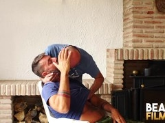 Slide, unshaved, bareback