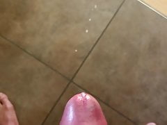 Huge load of creamy cum